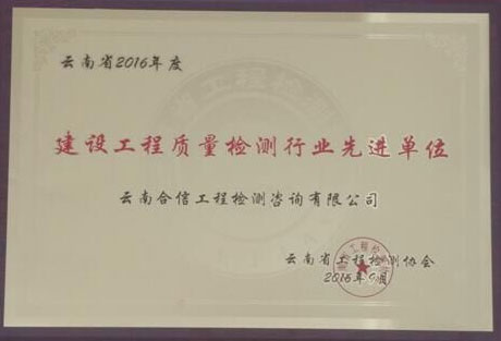 2016省先進(jìn)單位獎牌